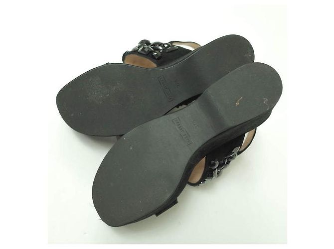 Sandali con zeppa in suede decorati Marc Jacobs Lily - vista 9