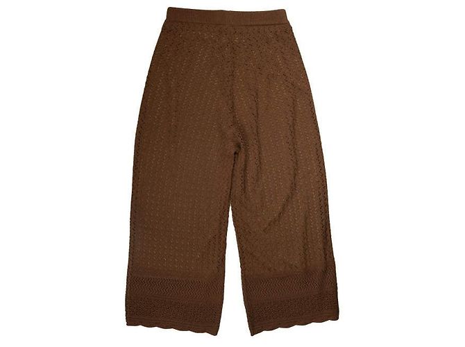 Autre Marque B:MING by BEAMS Openwork Strickhose Braun - Ansicht 2