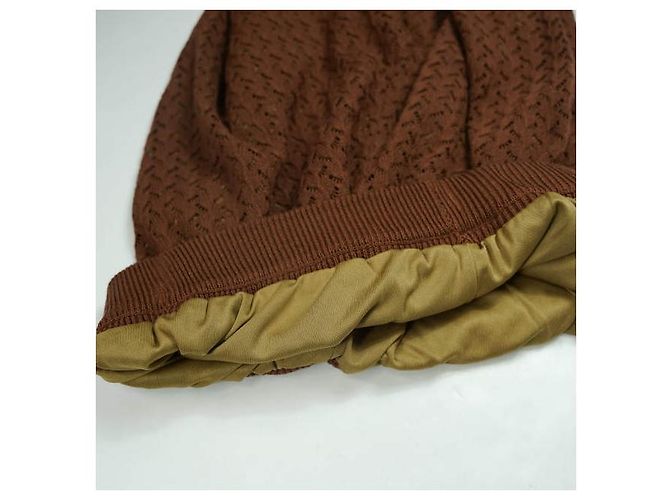 Autre Marque B:MING by BEAMS Openwork Strickhose Braun - Ansicht 5