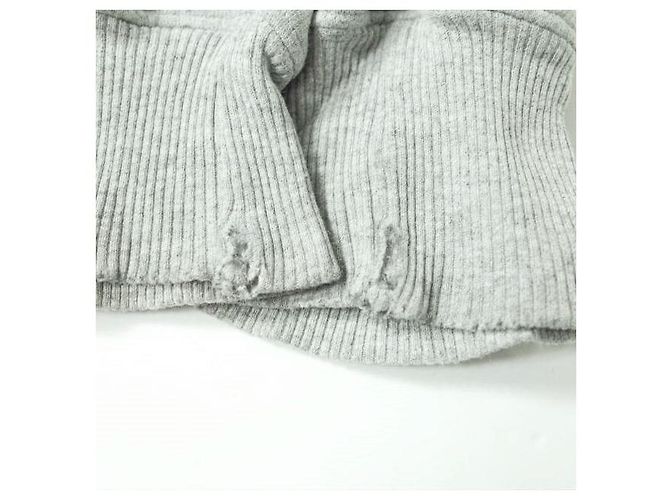 Autre Marque Champion V-Gusset Sweat Pullover Hoodie Grau Braun - Ansicht 7