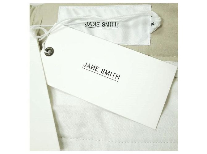 Autre Marque PANTALONI TRE PIEGHE JANE SMITH SIDELINE 34 BEIGE - vista 4