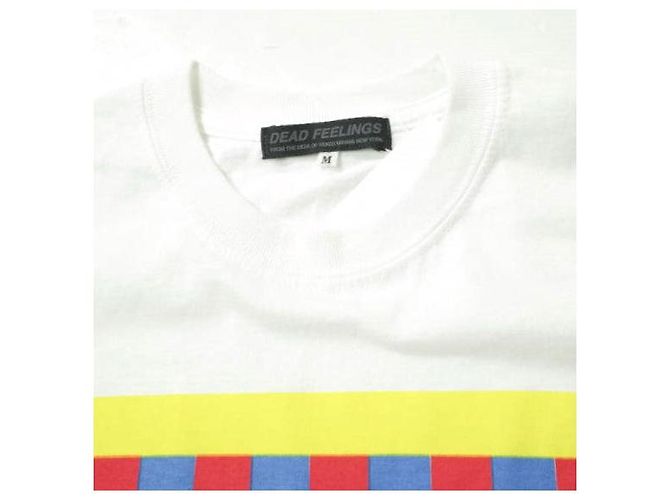 Autre Marque T-shirt con taschino S S DEAD FEELINGS Bianco - vista 4