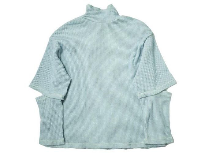 Autre Marque Ray BEAMS Top de cuello alto abierto azul - vista 2