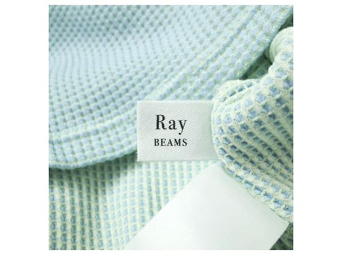 Autre Marque Ray BEAMS Top de cuello alto abierto azul - vista 6