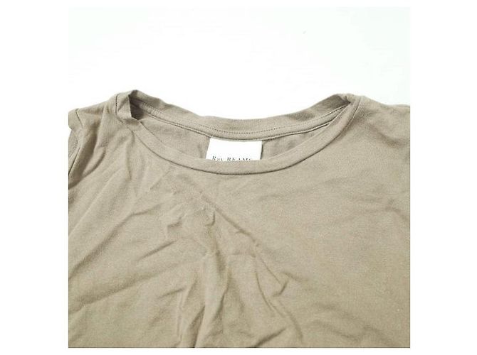 Autre Marque Top senza maniche in lyocell e cotone Ray BEAMS Beige - vista 4