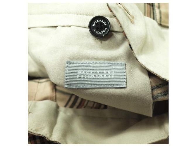 Autre Marque Beige Karo-Hosen MACKINTOSH PHILOSOPHY - Ansicht 7