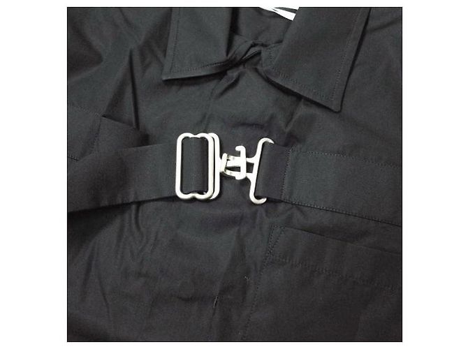 Autre Marque Camicia in cotone OAMC con bretelle XS nera - vista 6