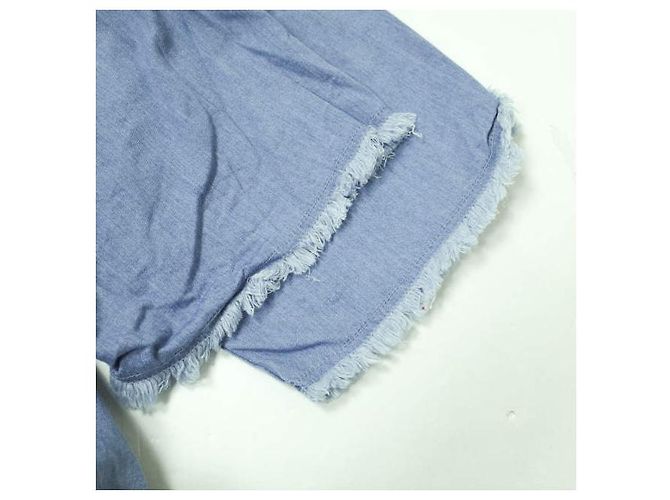 Autre Marque Camicia a maniche corte in denim GOODBETTERBEST Blu - vista 5