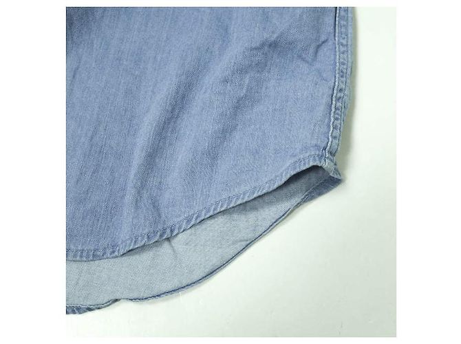 Autre Marque Camicia a maniche corte in denim GOODBETTERBEST Blu - vista 6
