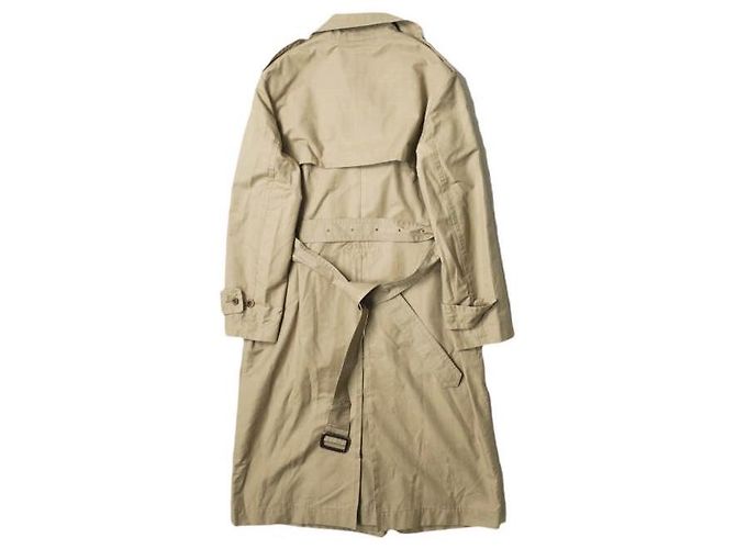 Autre Marque Trench coat de gabardina ligera 23ku Beige - vista 2
