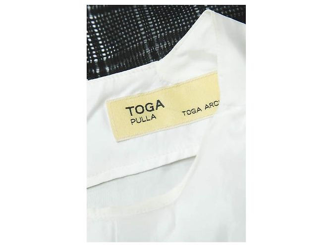 Autre Marque Vestido de capas de malla Toga Pulla - vista 3