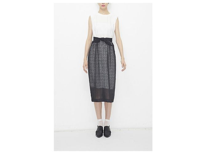 Autre Marque Vestido de capas de malla Toga Pulla - vista 4