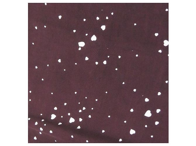 Autre Marque PHEENY Rayon Herzdruck Trägerkleid Bordeaux - Ansicht 4