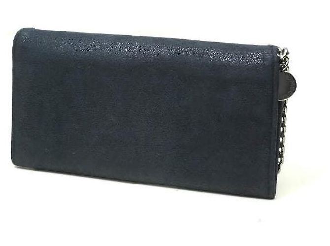Autre Marque Portafoglio Continentale Falabella Stella McCartney Blu - vista 2