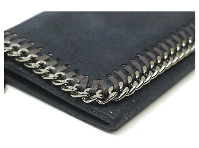Autre Marque Portafoglio Continentale Falabella Stella McCartney Blu - vista 5