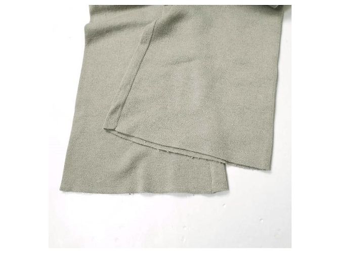 Autre Marque Mila Owen Strickhosen mit geradem Schnitt Beige - Ansicht 6