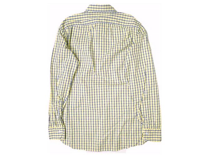 Autre Marque Camisa de algodón a cuadros Graph Check Borriello x Brilla para el gusto (Limitada) Amarillo - vista 2