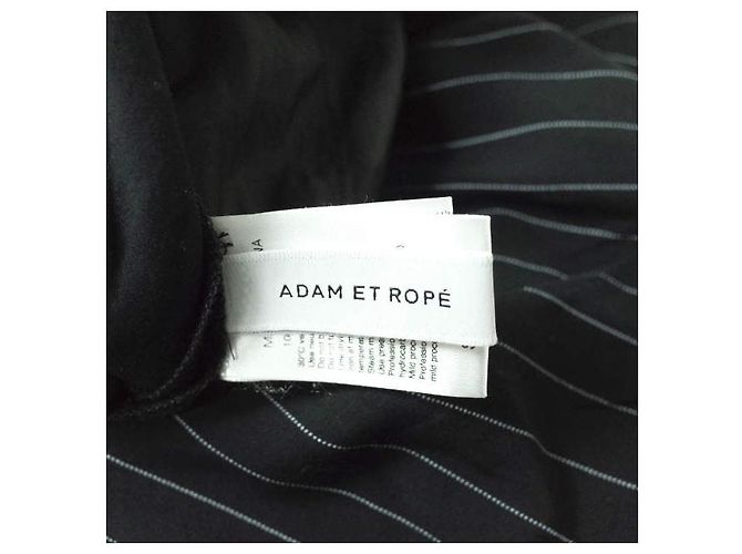 Autre Marque Pantalones de rayón Easy de ADAM ET ROPE Negro - vista 7