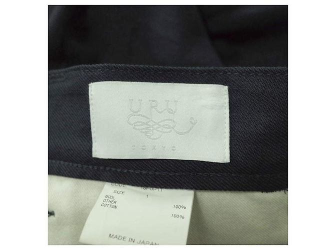 Autre Marque Pantaloni URU STA-PREST Blu Navy 5 Tasche - vista 3