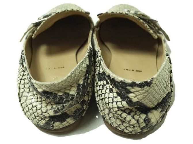 Autre Marque K.Spin Zapatos Planos con Hebilla Monk Python Impresión de pitón - vista 4