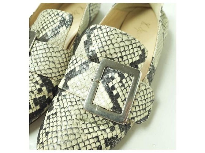 Autre Marque K.Spin Zapatos Planos con Hebilla Monk Python Impresión de pitón - vista 6