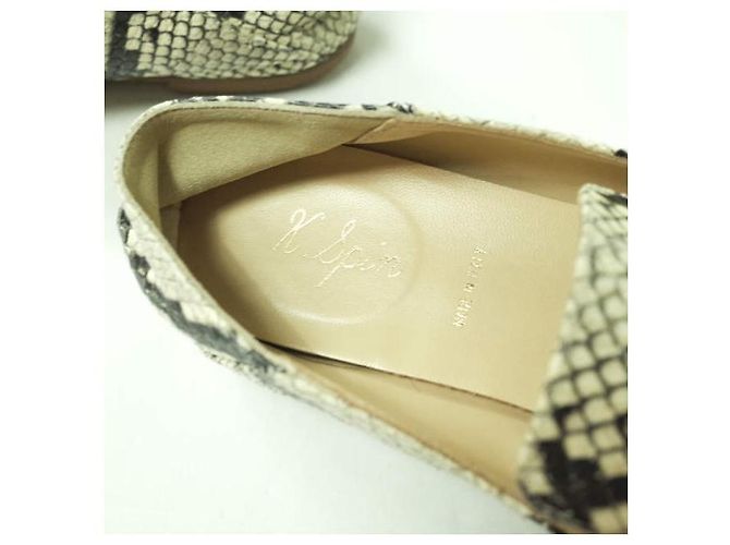 Autre Marque K.Spin Zapatos Planos con Hebilla Monk Python Impresión de pitón - vista 8