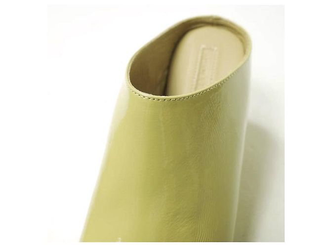 Autre Marque Sandali con zeppa in pelle ADAM ET ROPE Beige - vista 7