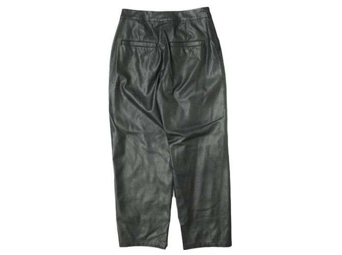 Autre Marque Ray BEAMS Kunstlederhosen Schwarz - Ansicht 2