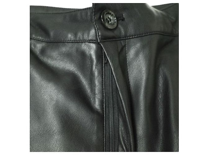 Autre Marque Ray BEAMS Kunstlederhosen Schwarz - Ansicht 5