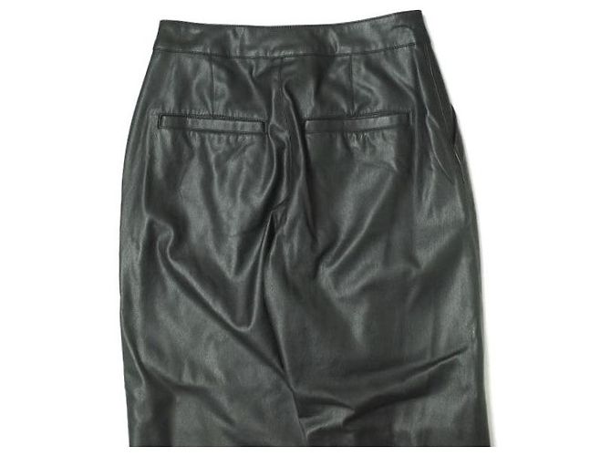 Autre Marque Ray BEAMS Kunstlederhosen Schwarz - Ansicht 6