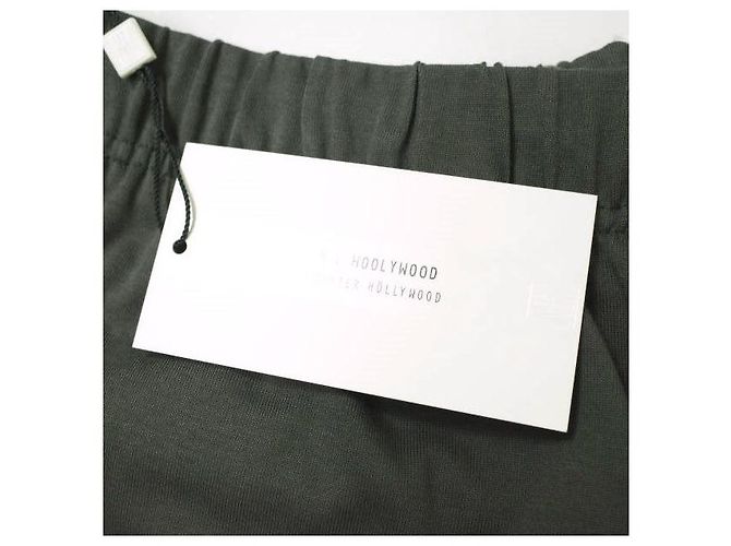 Autre Marque N.HOOLYWOOD PANTALONES ANCHOS FÁCILES DE ALGODÓN Gris antracita - vista 3