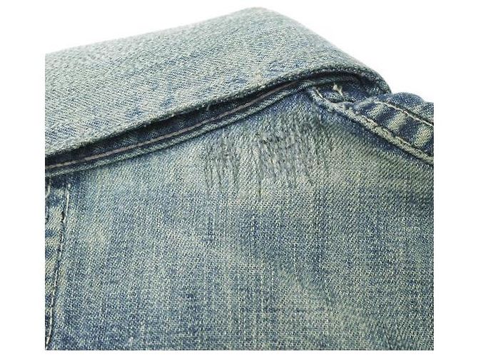 Autre Marque Giacca tuta in denim robusta e affidabile degli anni '40 Blu - vista 11