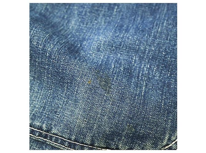 Autre Marque Giacca tuta in denim robusta e affidabile degli anni '40 Blu - vista 13