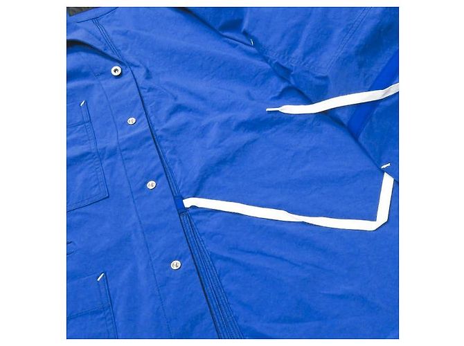 Autre Marque bukht WORK JACKET Nylon Work Jacket Blue - view 11