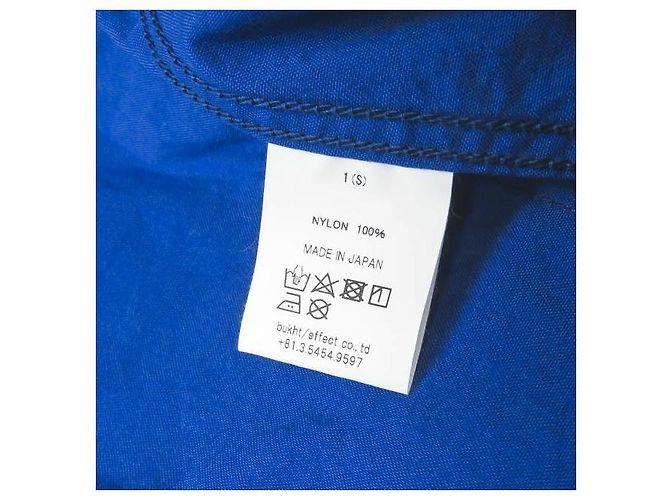 Autre Marque bukht WORK JACKET Nylon Work Jacket Blue - view 14