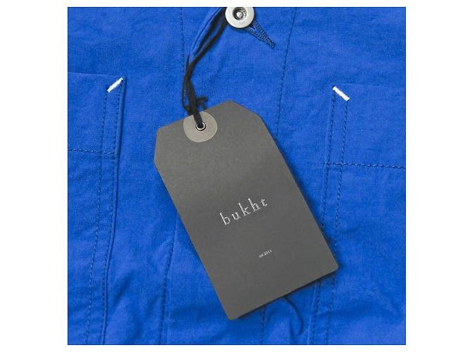Autre Marque bukht WORK JACKET Nylon Work Jacket Blue - view 9