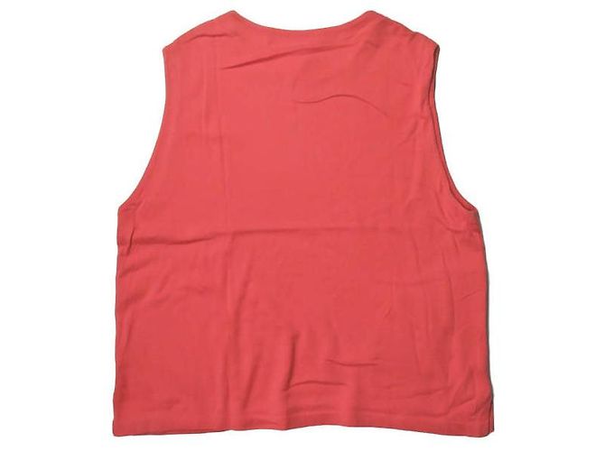 Autre Marque bukht Core Compact Yarn ärmelloses T-Shirt Koralle - Ansicht 2