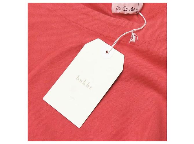 Autre Marque bukht Core Compact Yarn ärmelloses T-Shirt Koralle - Ansicht 5
