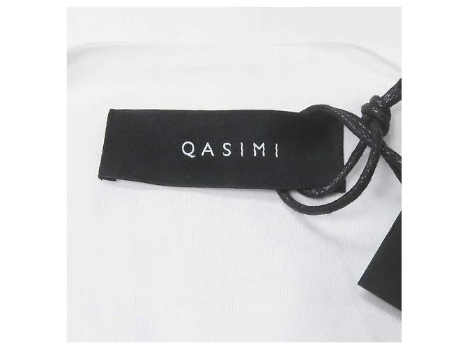 Autre Marque Camisa de popelín de algodón QASIMI SH13 Blanco - vista 3