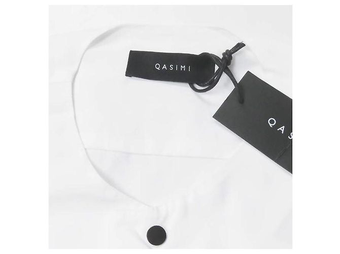 Autre Marque Camisa de popelín de algodón QASIMI SH13 Blanco - vista 4