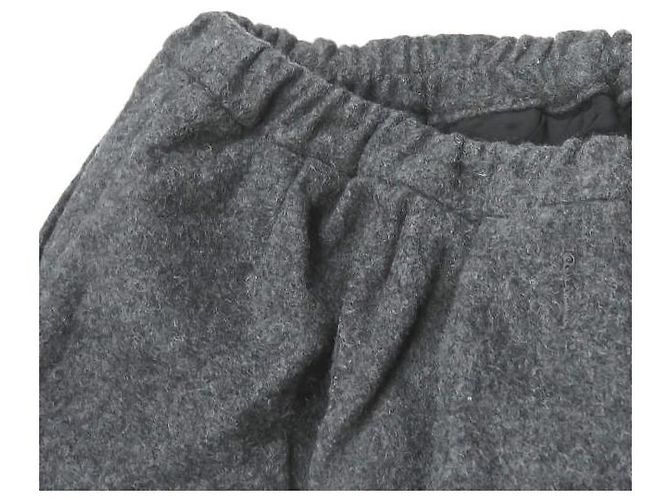 Autre Marque Jupe facile en flanelle VETRA, laine, gris, taille 34 Marron - vue 4