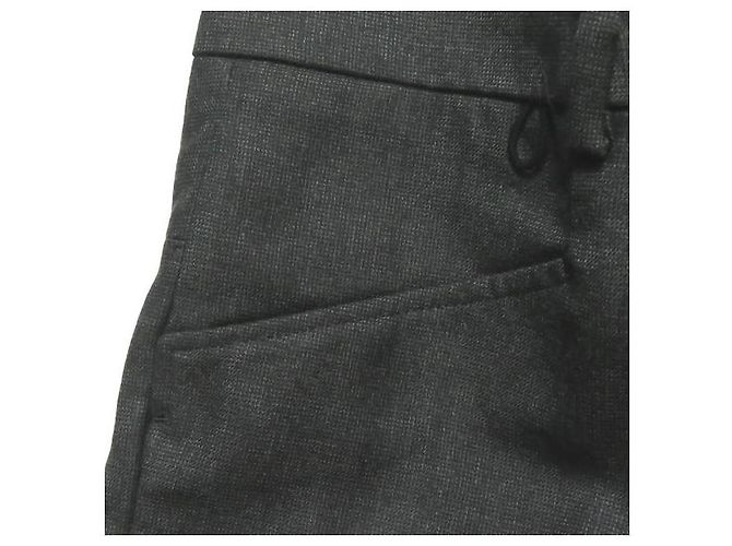 Autre Marque Pantalones Clásicos Bukht en Cuadro de Carbón Gris antracita - vista 5