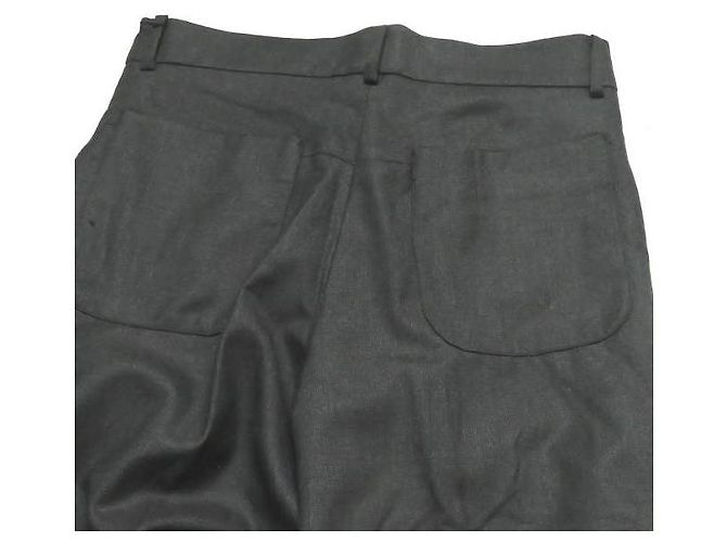 Autre Marque Pantalones Clásicos Bukht en Cuadro de Carbón Gris antracita - vista 9