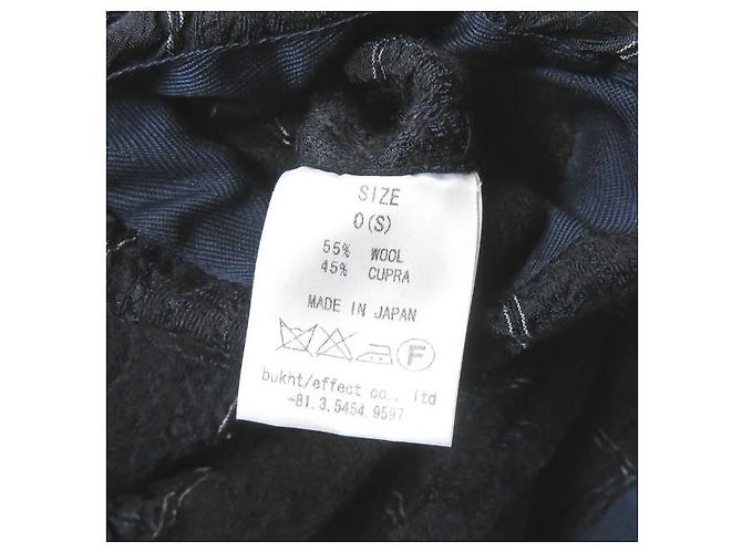 Autre Marque bukht CHECK LONG ANORAK Abrigo exterior de lana Cupro - vista 12