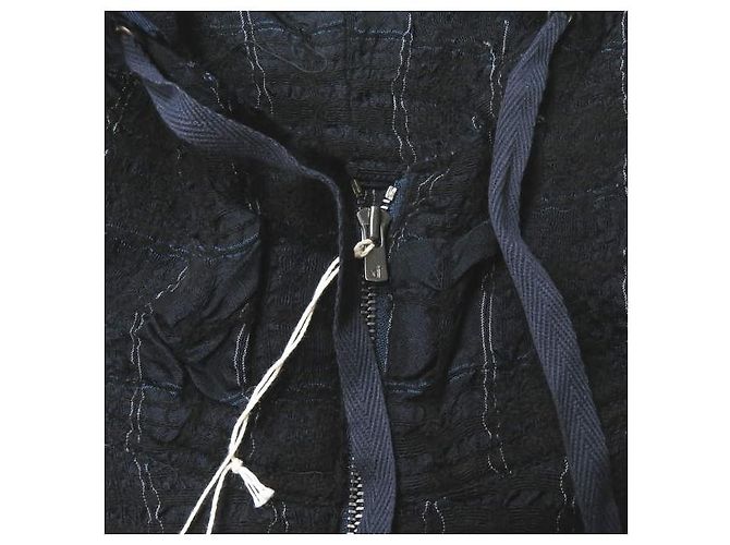 Autre Marque bukht CHECK LONG ANORAK Abrigo exterior de lana Cupro - vista 6