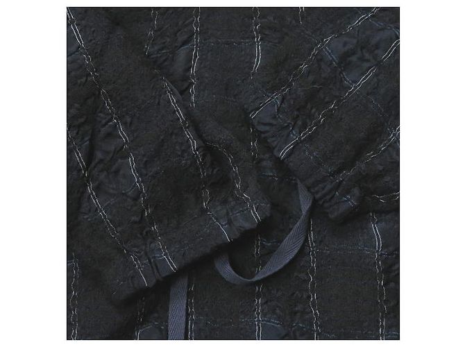 Autre Marque bukht CHECK LONG ANORAK Abrigo exterior de lana Cupro - vista 9
