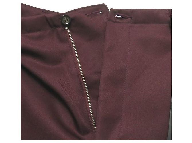 Autre Marque bukht NO SEAM Hosen aus hochdichtem Polyester Bordeaux - Ansicht 4