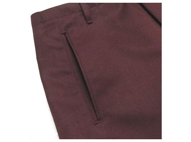 Autre Marque bukht NO SEAM Hosen aus hochdichtem Polyester Bordeaux - Ansicht 5