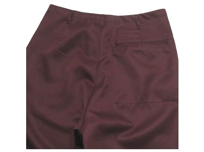 Autre Marque bukht NO SEAM Hosen aus hochdichtem Polyester Bordeaux - Ansicht 6