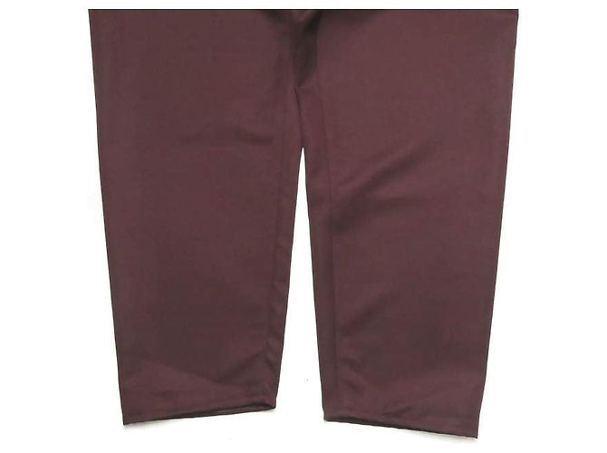 Autre Marque bukht NO SEAM Hosen aus hochdichtem Polyester Bordeaux - Ansicht 7